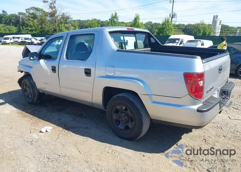 2011 Honda Ridgeline Rt z USA, uszkodzony, nr VIN 5FPYK1F21BB006056